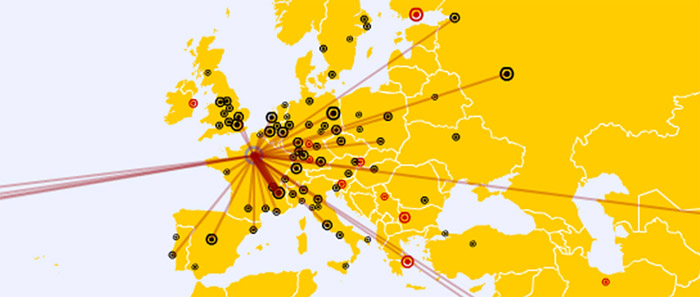 Scientific collaborations in the field of nanotechnologies