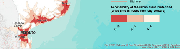 Isochrones Mozambique
